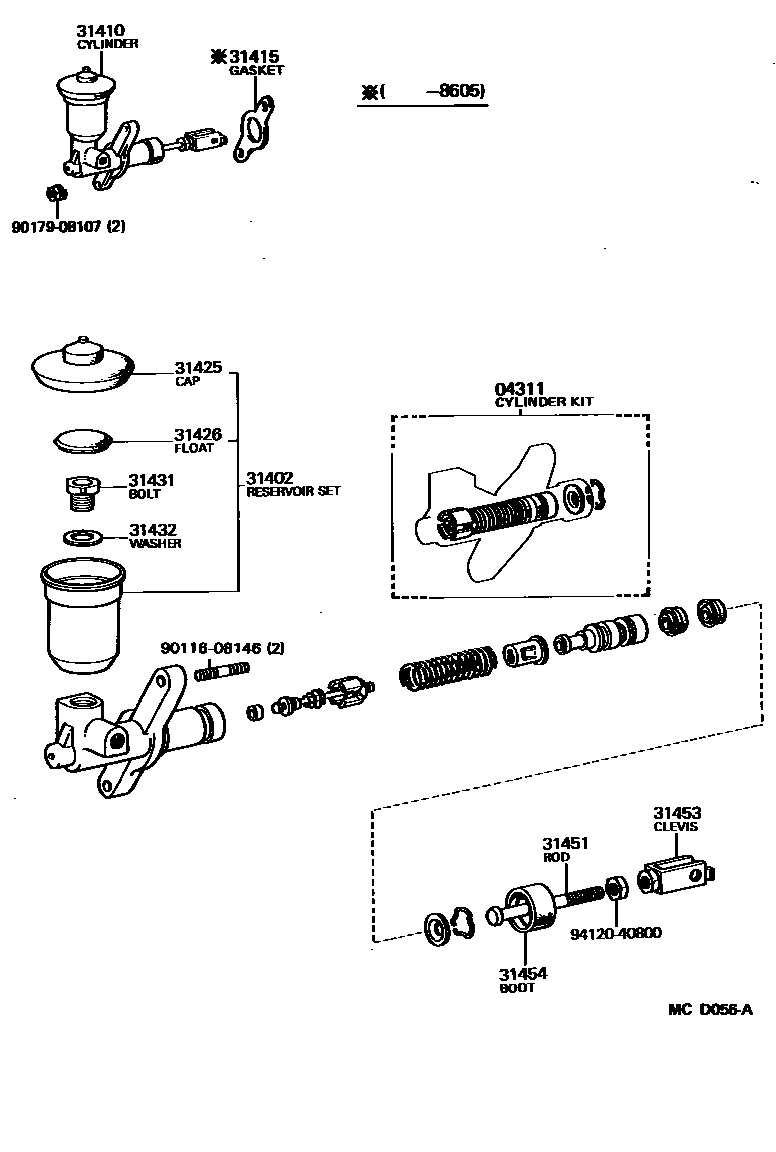 Parts diagram