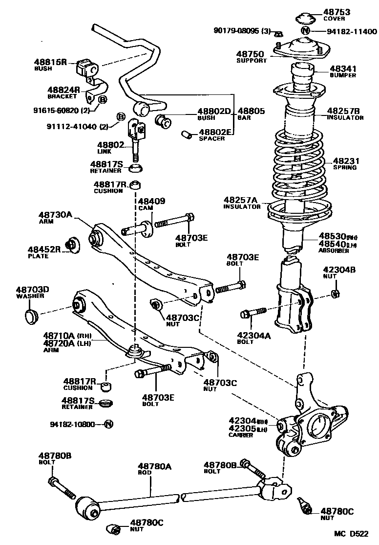 Parts diagram