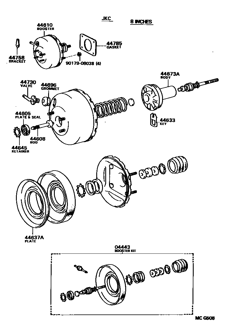 Parts diagram