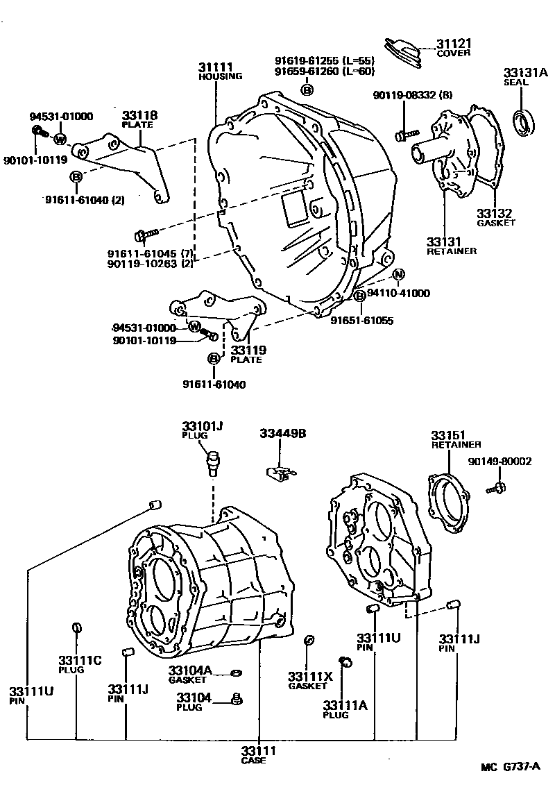 Parts diagram