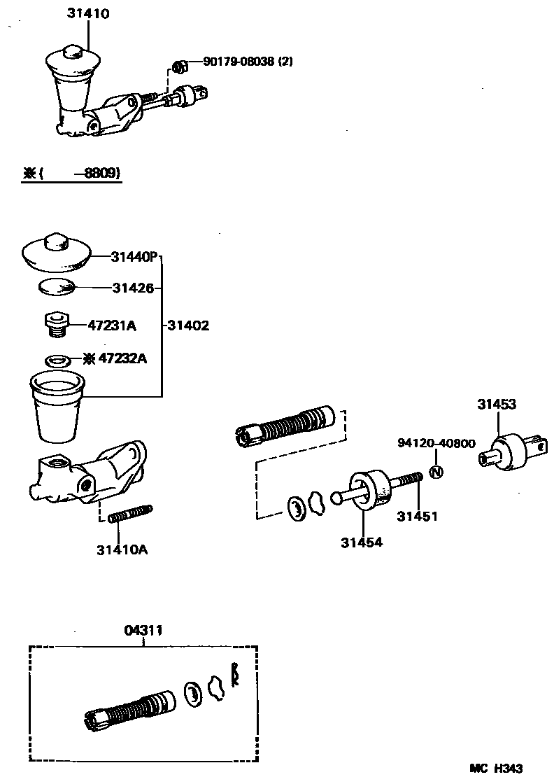 Parts diagram