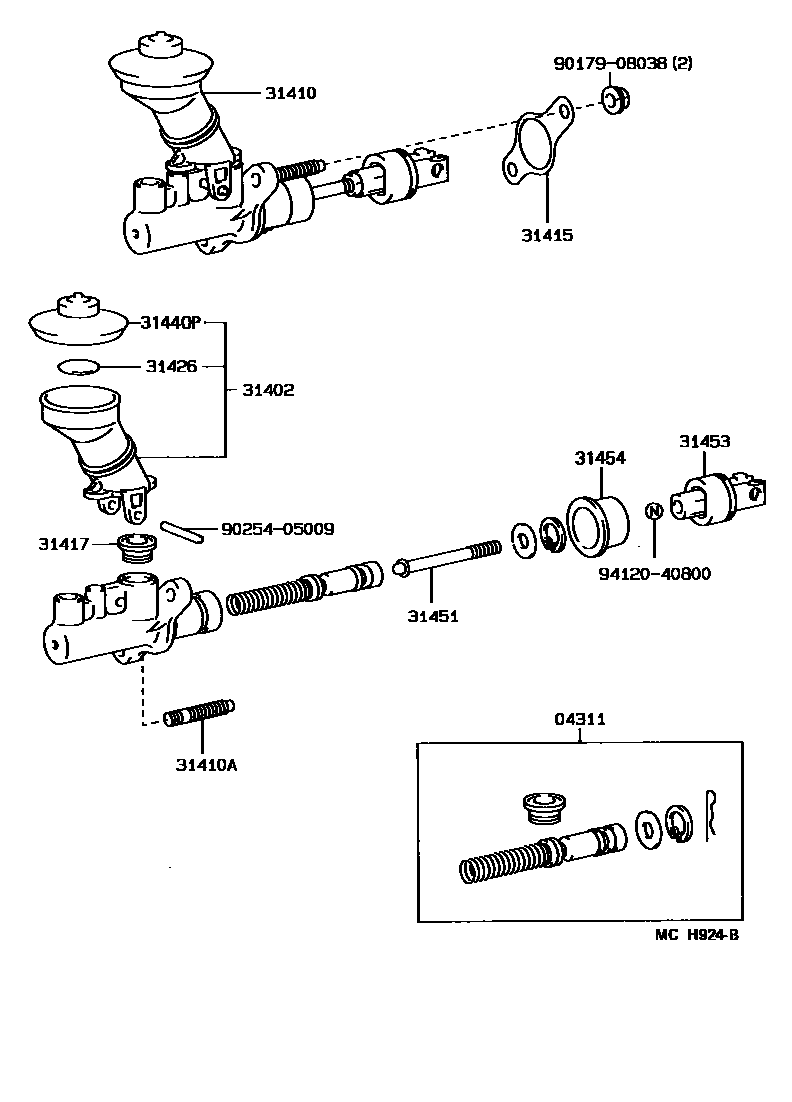 Parts diagram