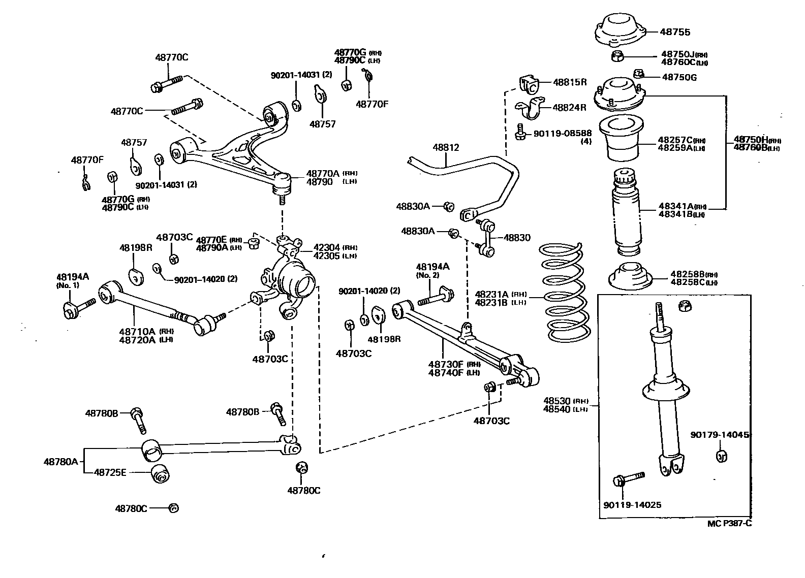 Parts diagram