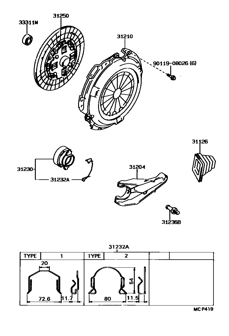 Parts diagram