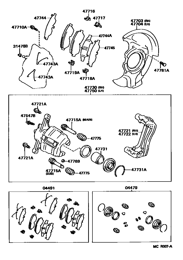 Parts diagram