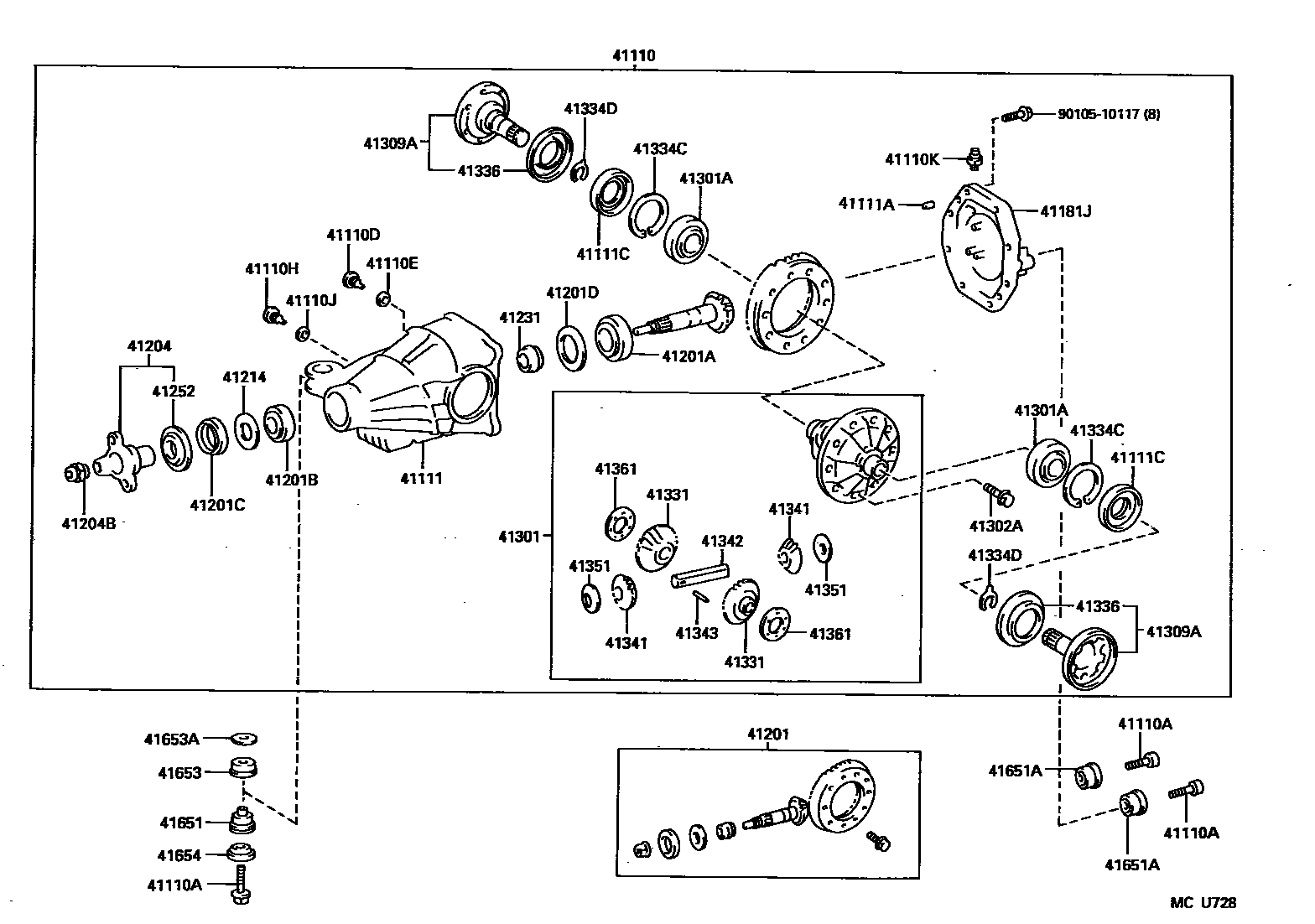 Parts diagram