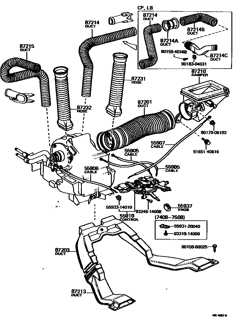 Parts diagram