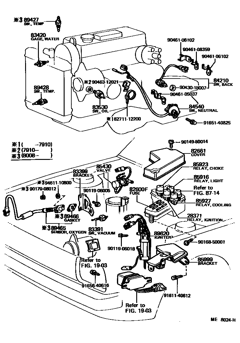 Parts diagram