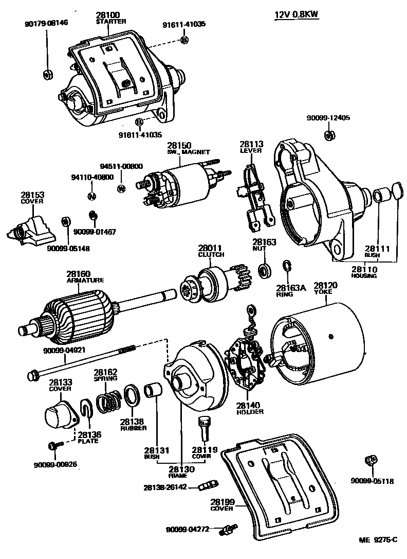 Parts diagram
