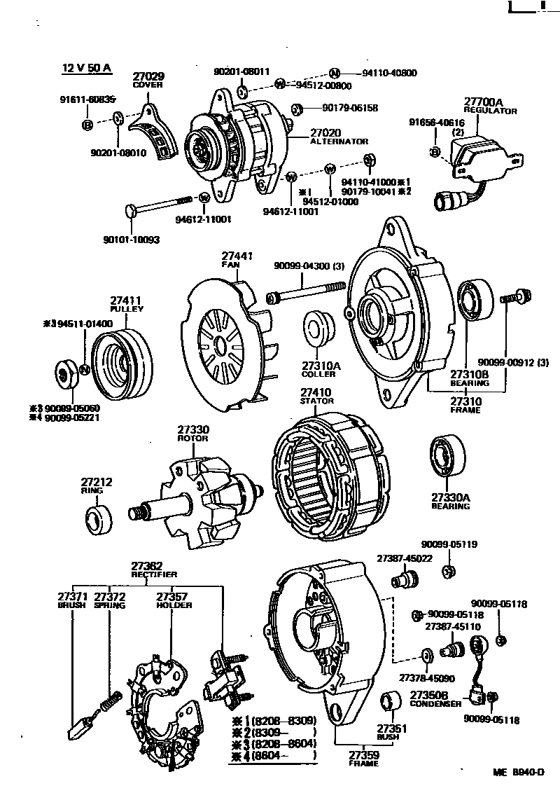 Parts diagram