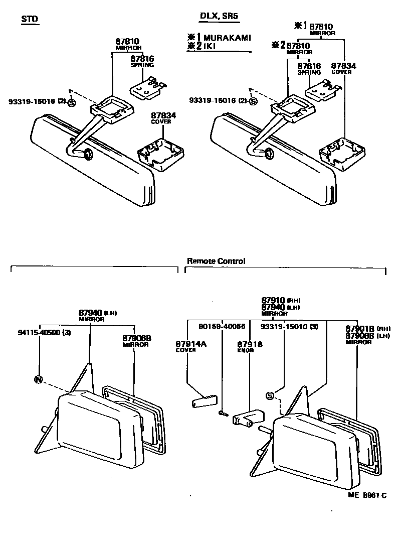 Parts diagram