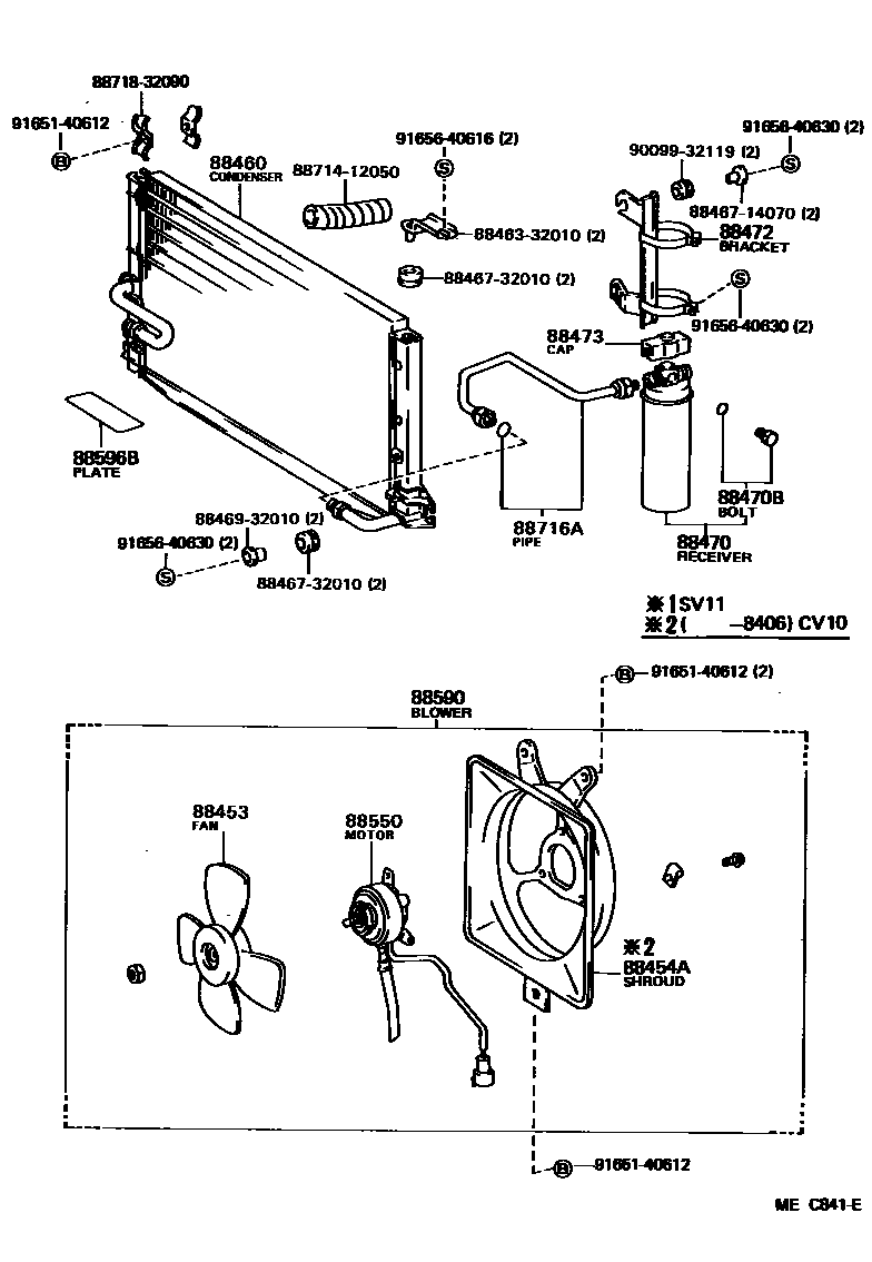 Parts diagram