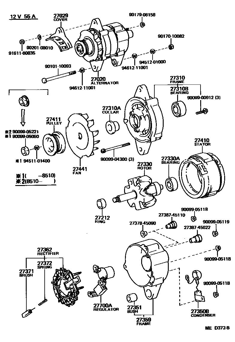 Parts diagram