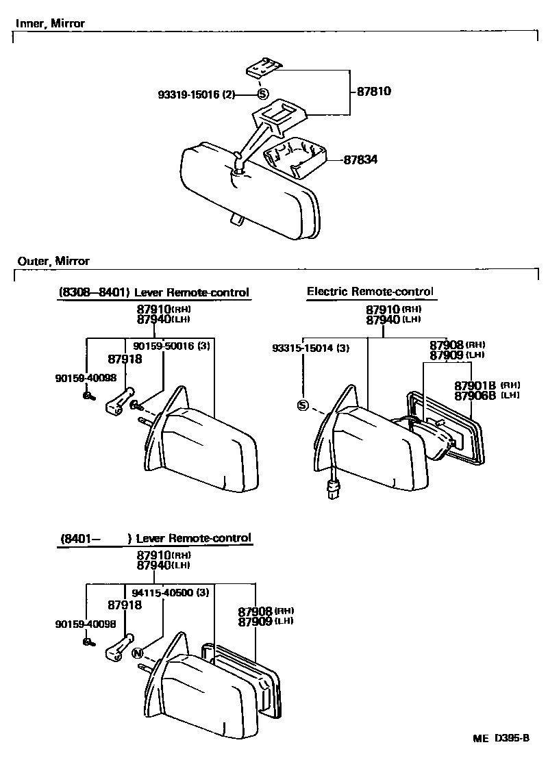 Parts diagram