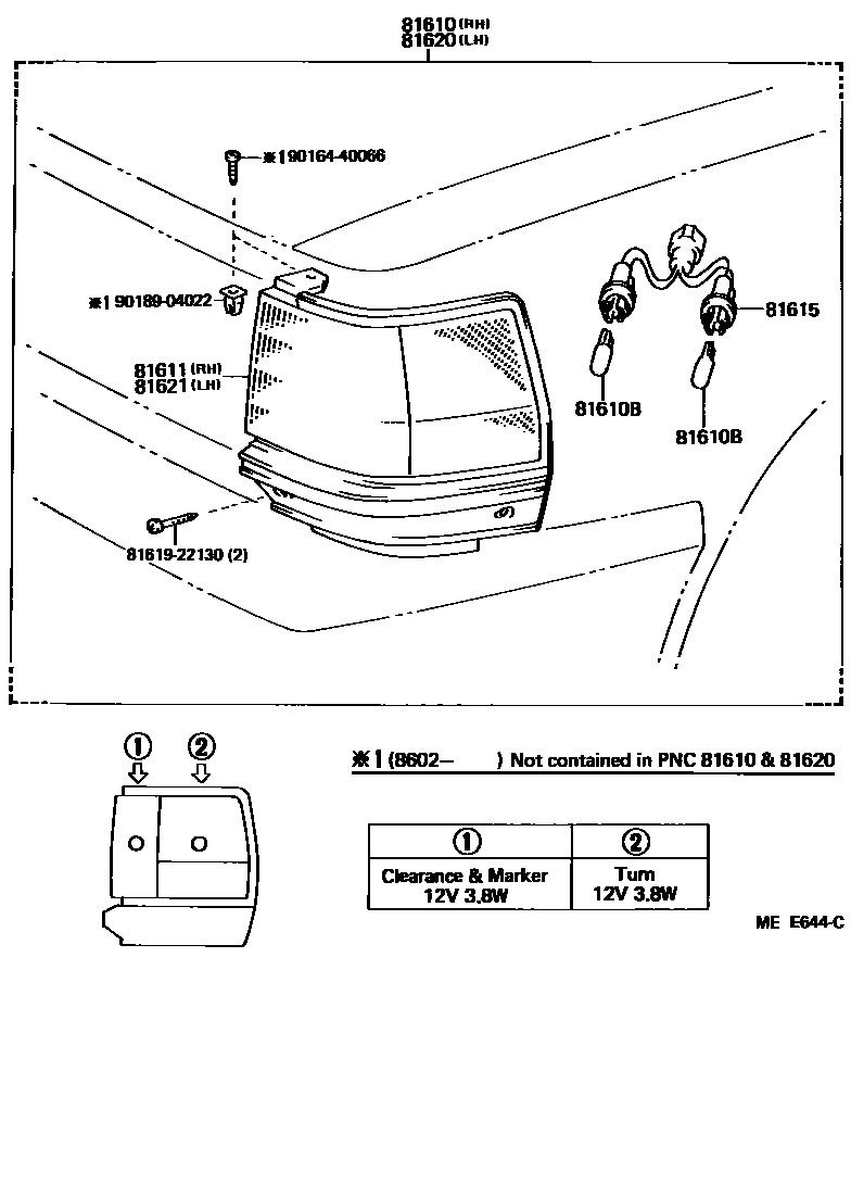 Parts diagram