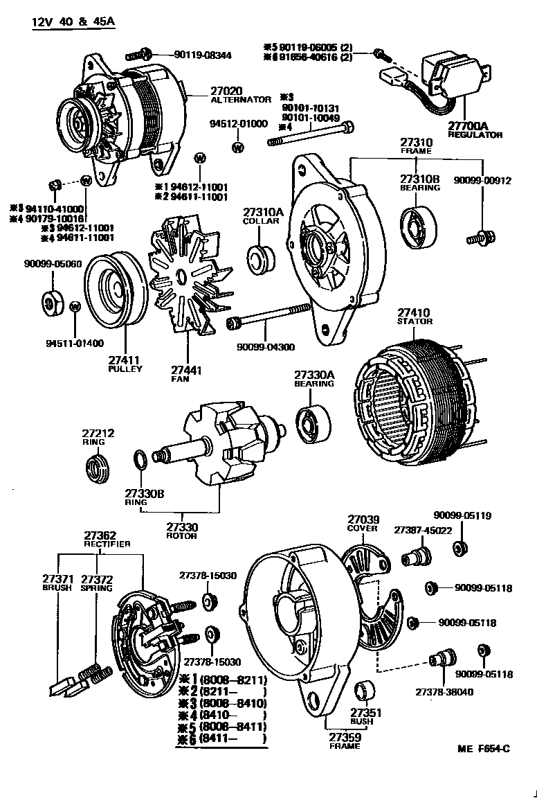 Parts diagram