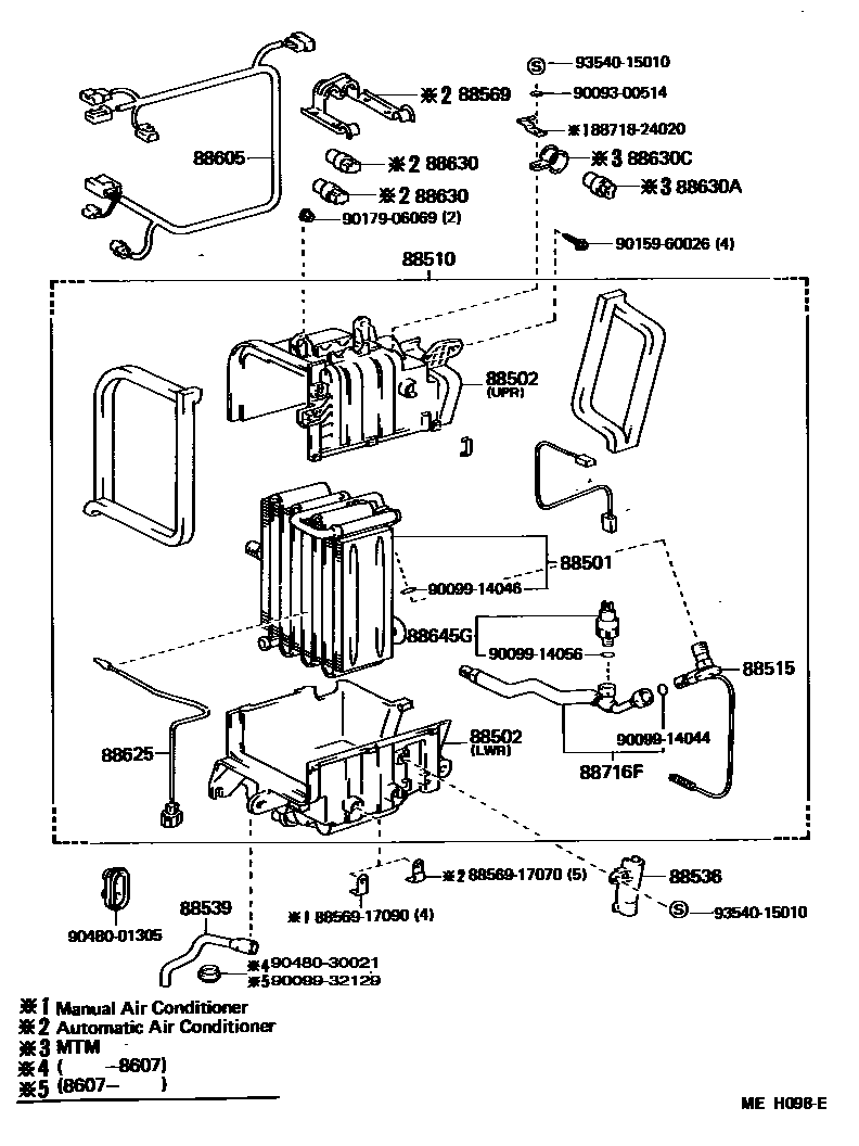 Parts diagram