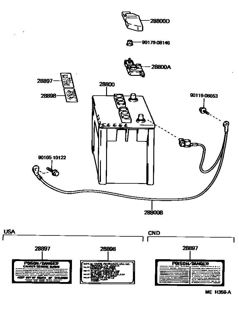 Parts diagram