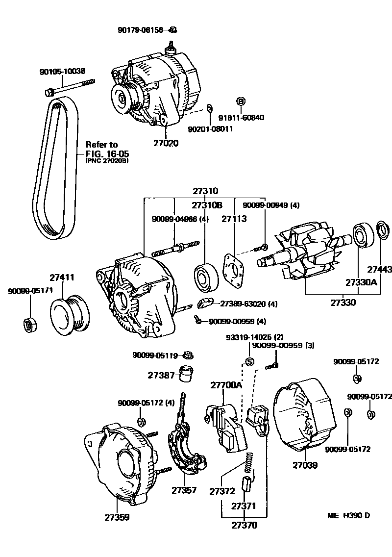 Parts diagram