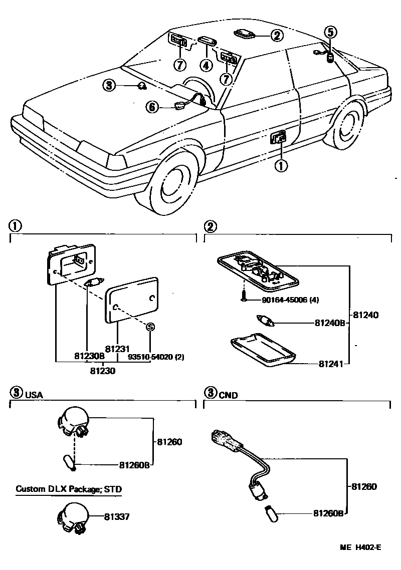 Parts diagram