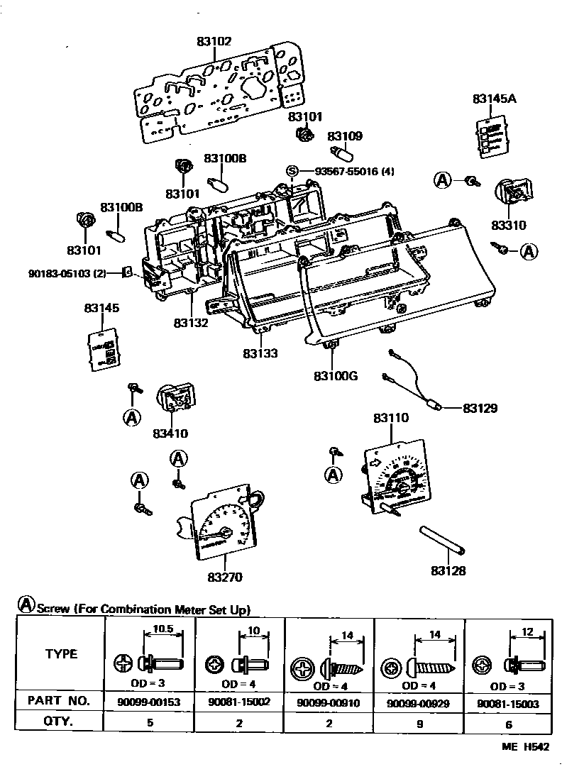Parts diagram