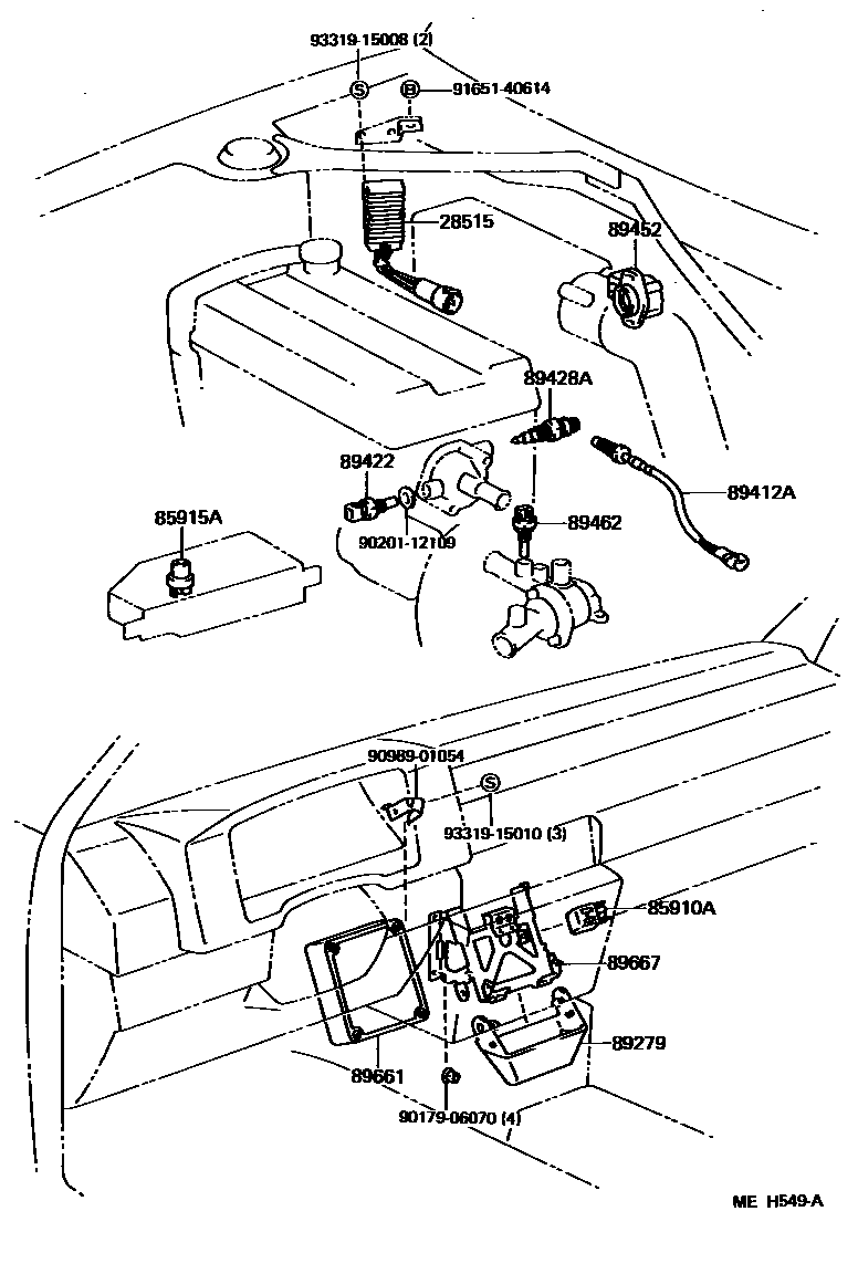Parts diagram