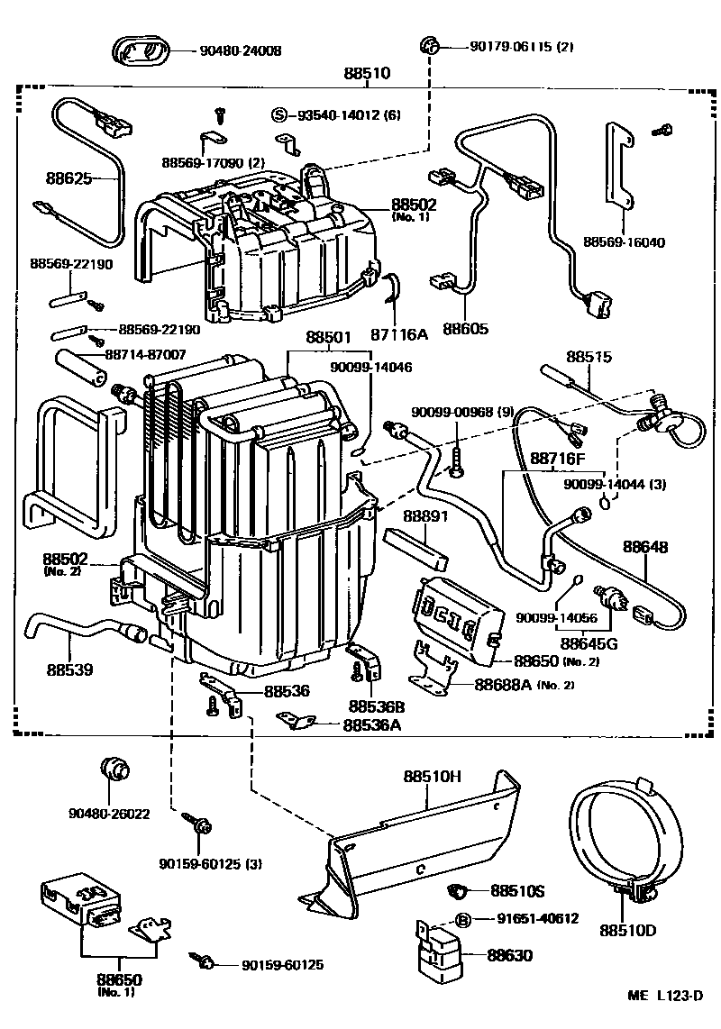 Parts diagram