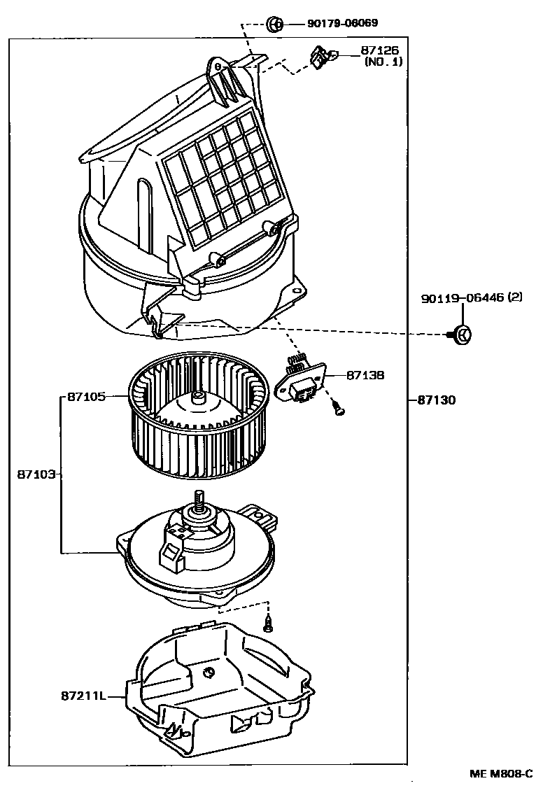 Parts diagram