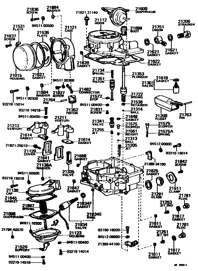 Parts diagram