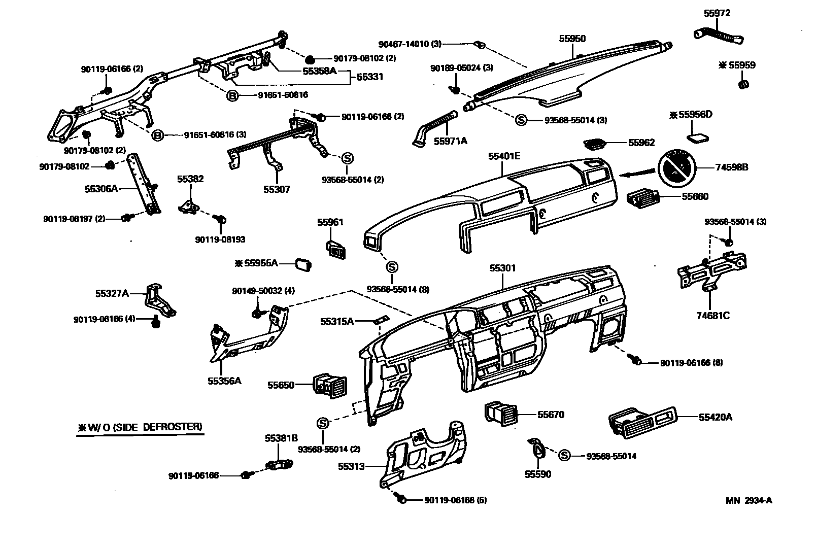 Parts diagram