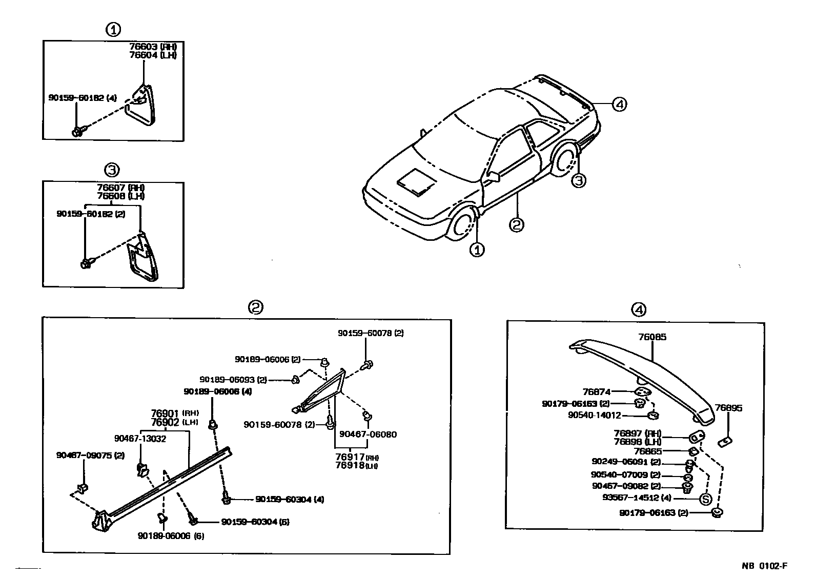 Parts diagram