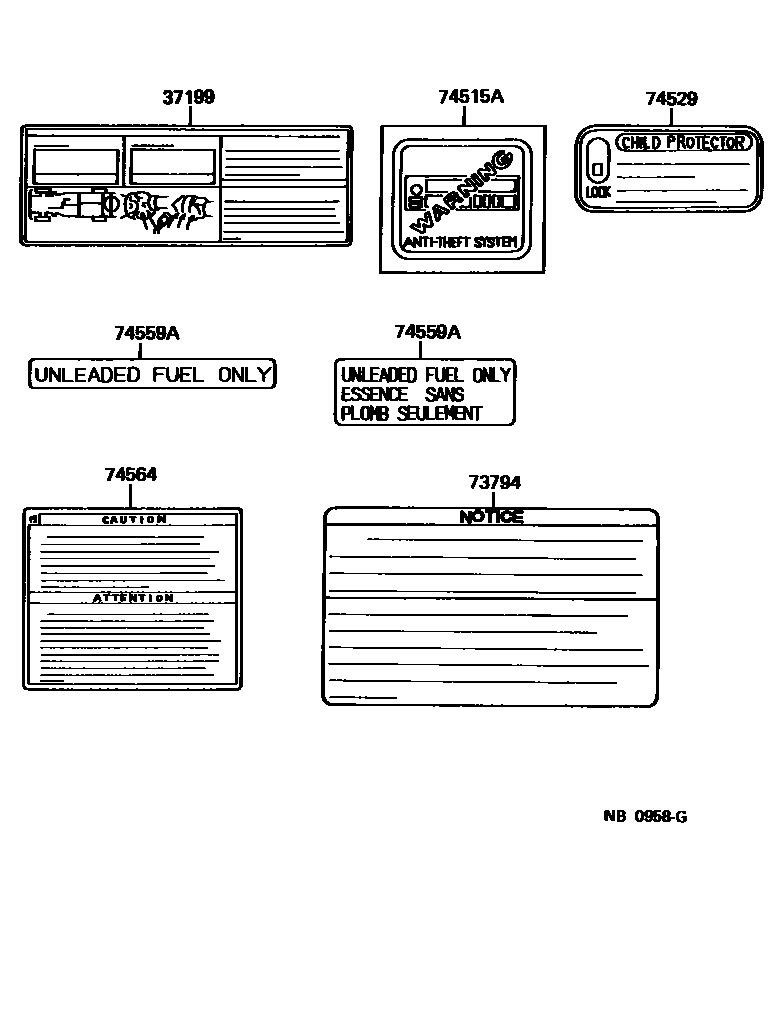 Parts diagram