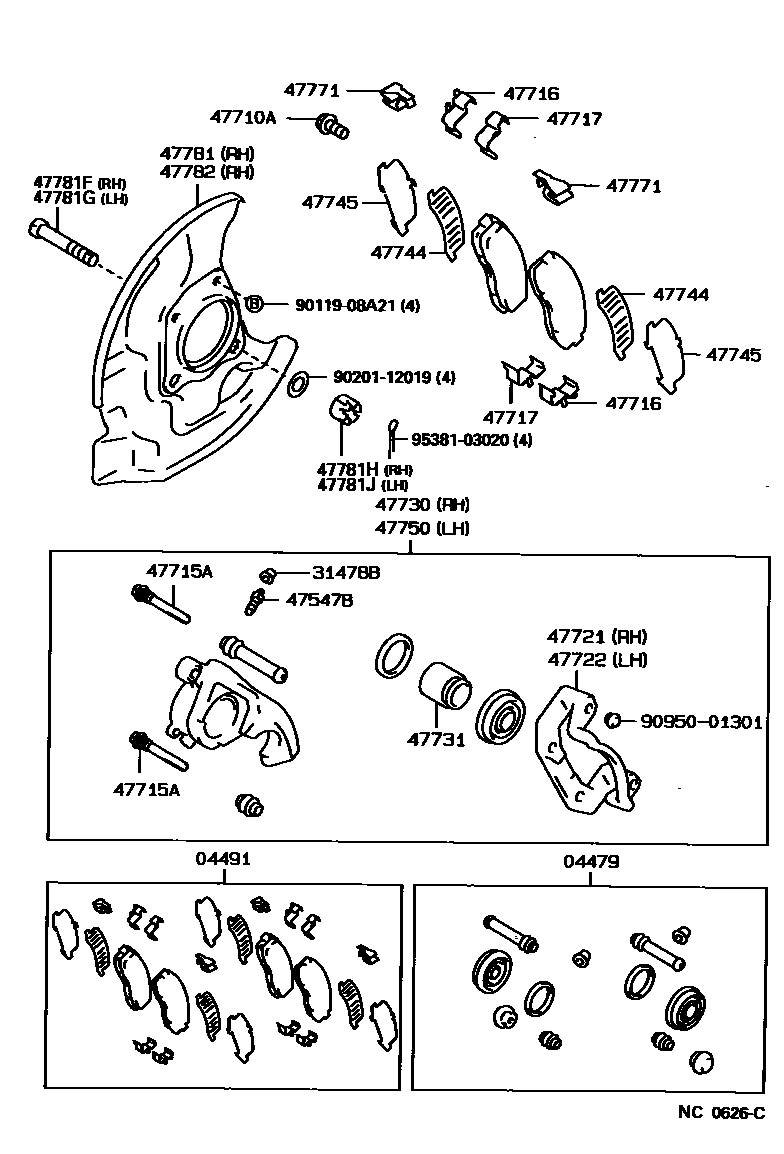 Parts diagram