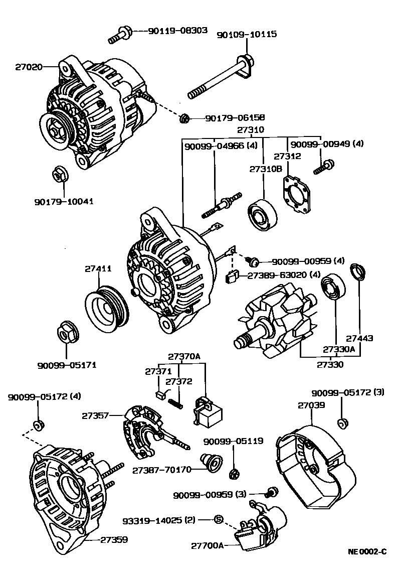 Parts diagram