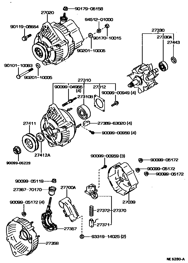 Parts diagram