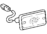Toyota BACK UP LAMP parts diagram