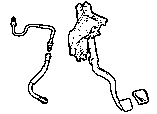 Toyota CLUTCH PEDAL & FLEXIBLE HOSE parts diagram