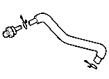 Toyota VENTILATION HOSE parts diagram