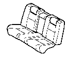 Toyota REAR SEAT & SEAT TRACK parts diagram