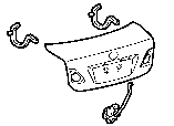 Toyota LUGGAGE COMPARTMENT DOOR & LOCK parts diagram