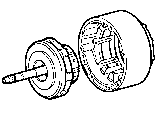 Toyota OVERDRIVE GEAR (ATM) parts diagram