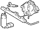 Toyota FUEL INJECTION SYSTEM parts diagram