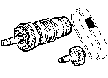 Toyota TRANSFER GEAR parts diagram