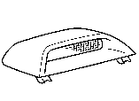 Toyota CENTER STOP LAMP parts diagram