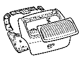 Toyota BACK DOOR PANEL & GLASS parts diagram