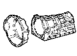 Toyota CLUTCH HOUSING & TRANSMISSION CASE (MTM) parts diagram