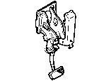 Toyota BRAKE PEDAL & BRACKET parts diagram