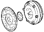 Toyota TORQUE CONVERTER, FRONT OIL PUMP & CHAIN (ATM) parts diagram