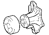 Toyota WATER PUMP parts diagram