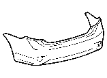 Toyota REAR BUMPER & BUMPER STAY parts diagram